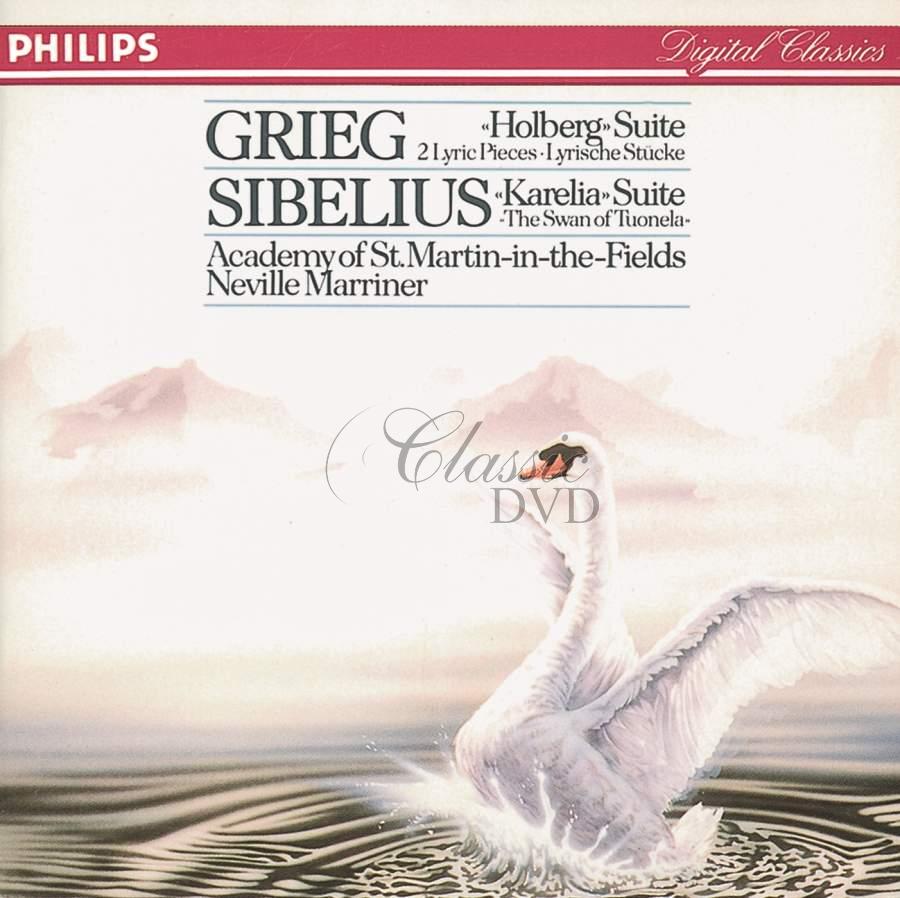 SIBELIUS/GRIEG - Suity-Karelia/Holberg. Marriner/Asmf (CD)