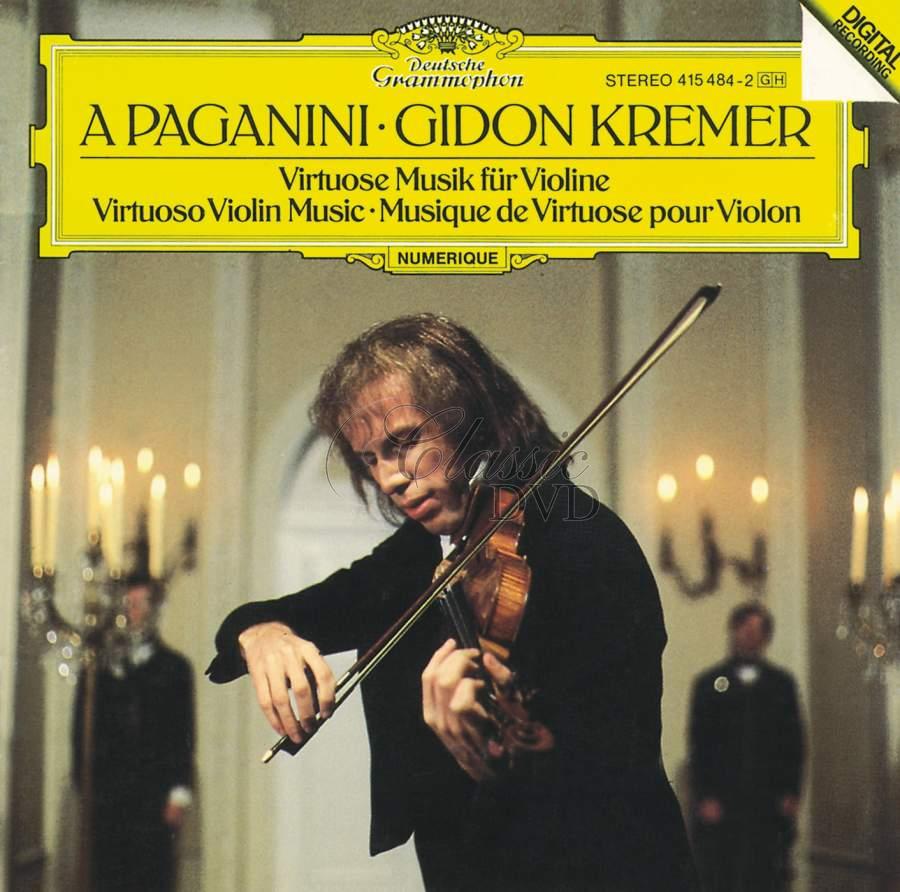 A Paganini - Virtuoso Violin Music. Gidon Kremer (CD)