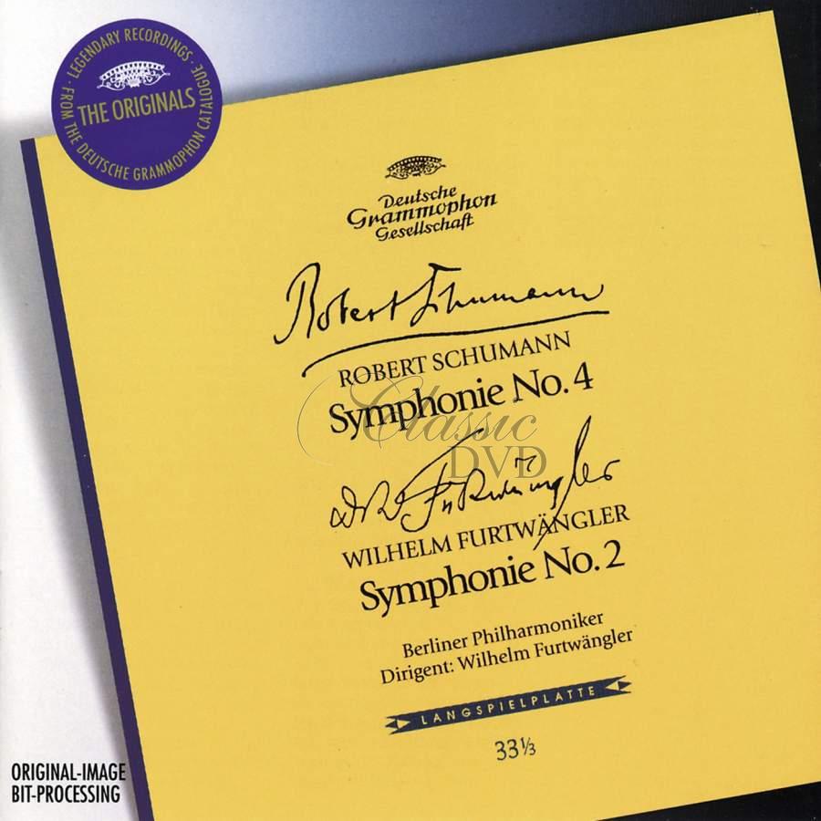 SCHUMANN/FURTWANGLER - Symfonie 4/Symfonie 2. Furtwängler/Bph (2CD)