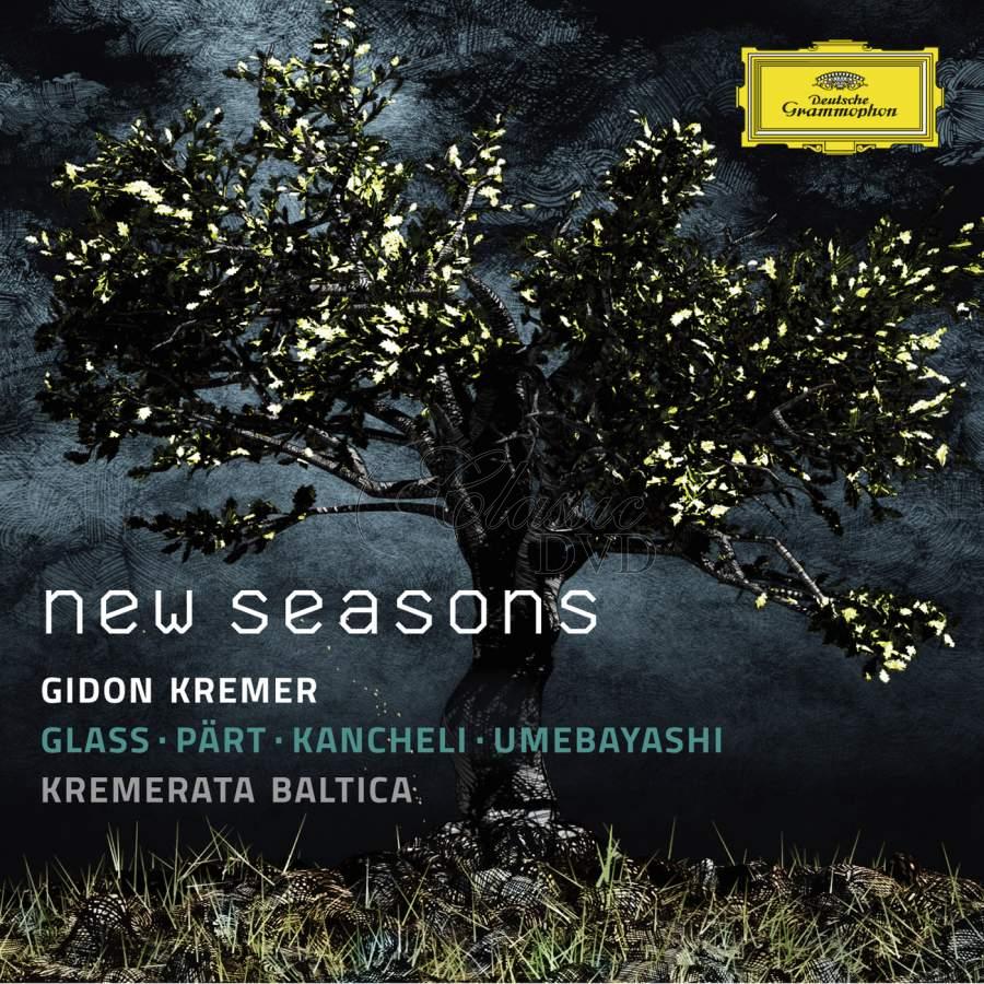 GLASS/PART/KANCHELI - New Seasons-Houslovy Kon.2. Kremer Gidon (CD)
