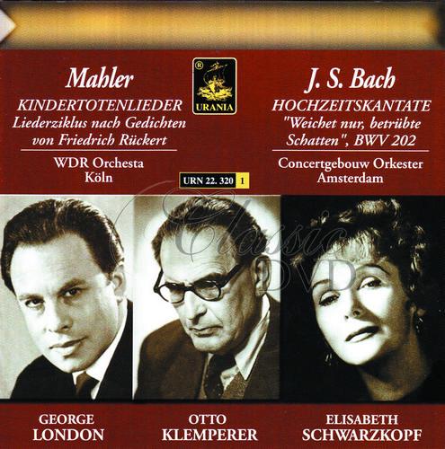 Klemperer-Schwarzkopf - Mahler, Bach (CD)