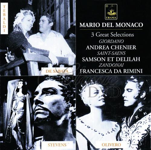 Mario Del Monaco - 3 Operatic selections (2CD)