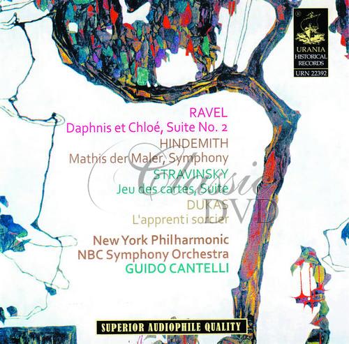 Cantelli conducts - Ravel, Stravinsky, Hindemith (CD)
