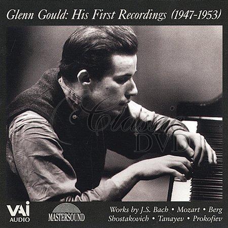 GLENN GOULD: First recordings 1947-53 (CD)