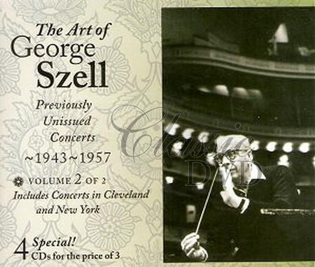 GEORGE SZELL: The Art Of Vol.2, 1943-57 (4CD)