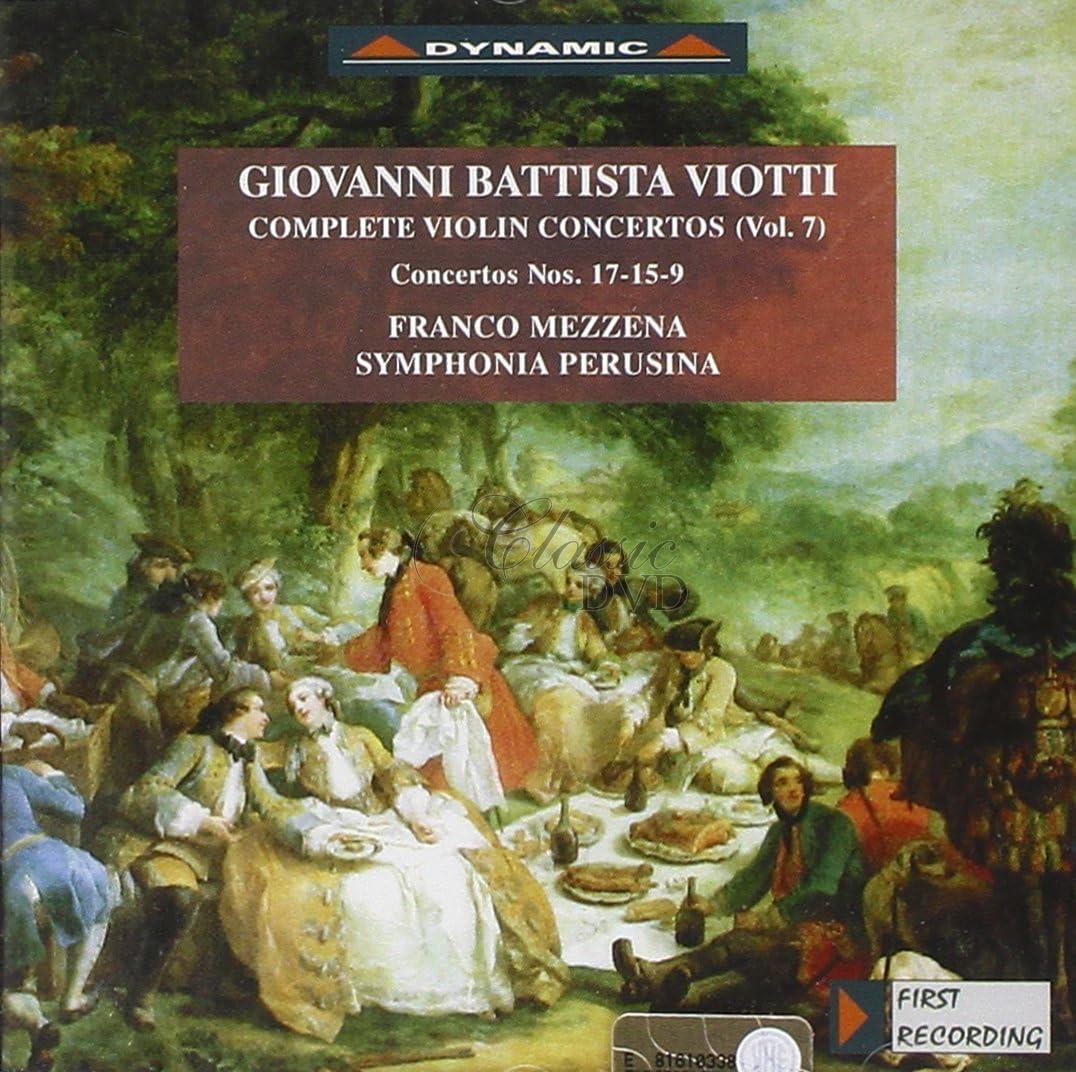 VIOTTI,G.B.: Complete violin concertos 9,15,17 (CD)