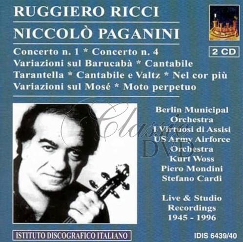 PAGANINI,N.: Ricci plays Paganini (2CD)