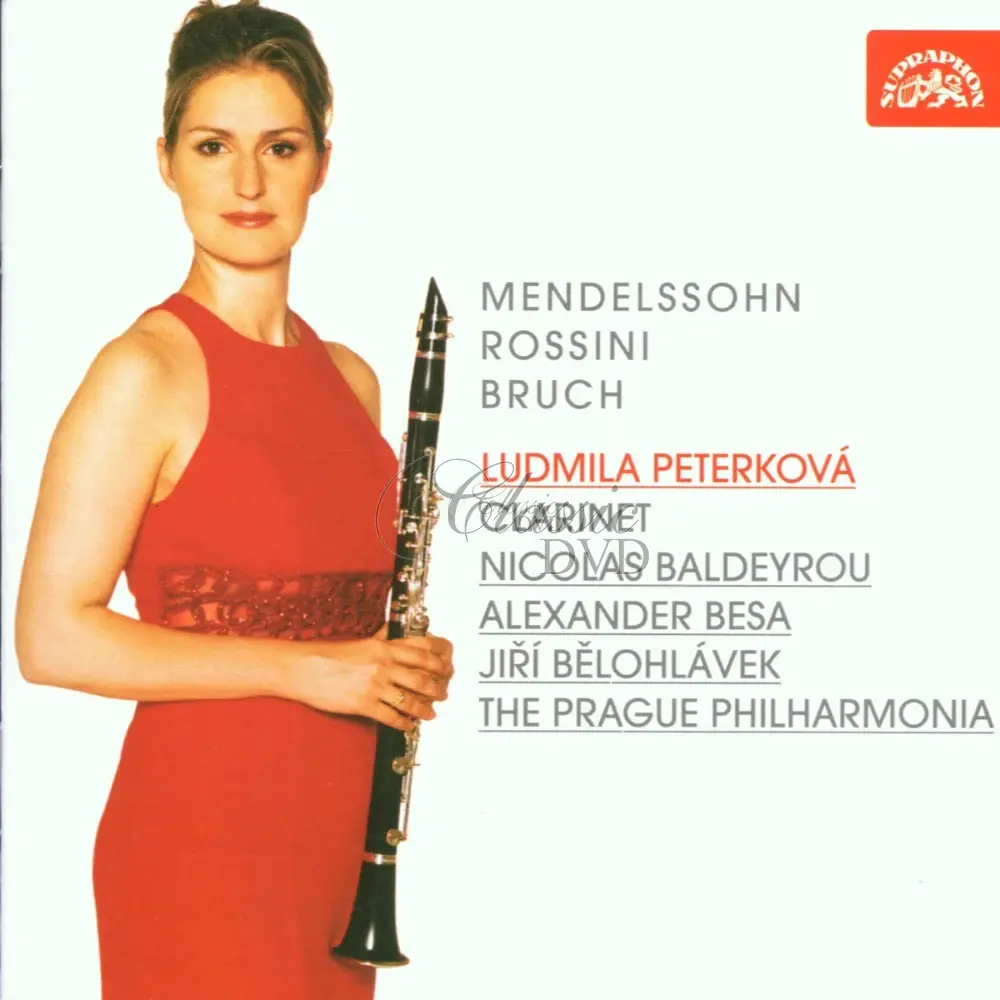 Mendelssohn-Bartholdy, Rossini, Bruch - Skladby pro klarinet a orchestr / Works for Clarinet and Orchestra (CD)