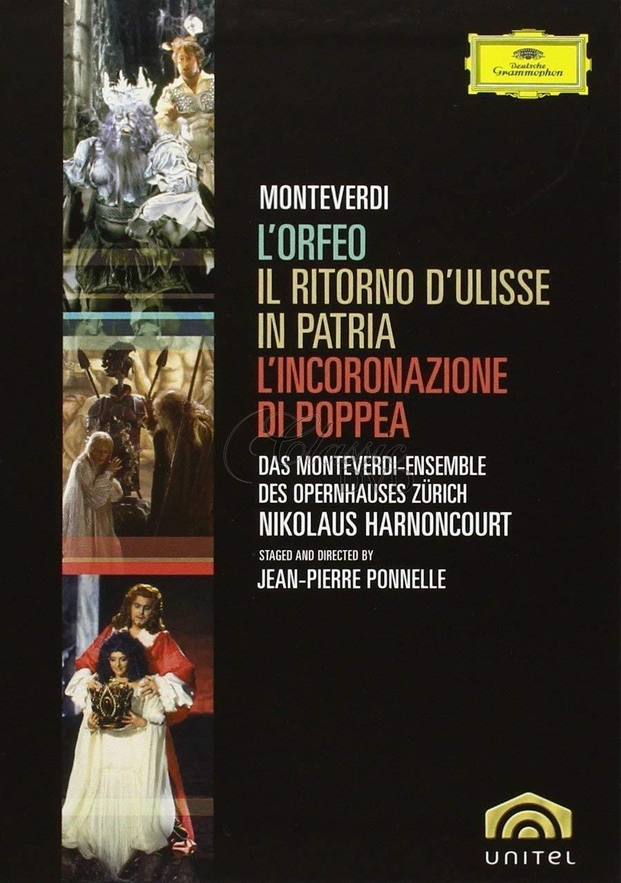 MONTEVERDI,C.: 3 Operas - SBĚRATELSKÁ DÁRKOVÁ EDICE (5DVD)