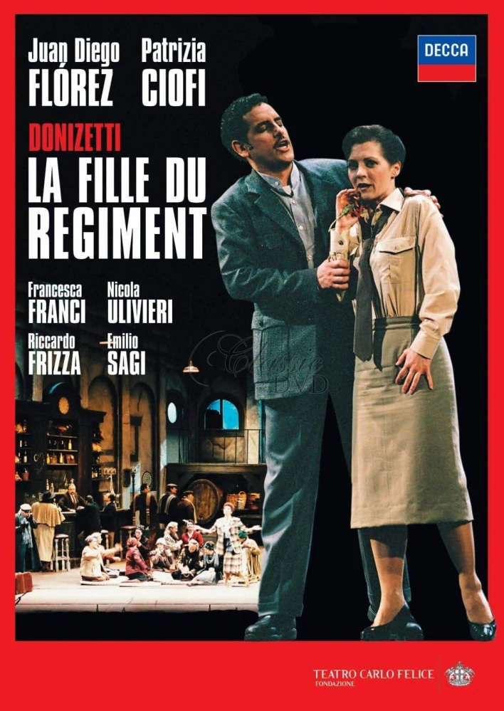 DONIZETTI,G.: La Fille du Regiment - Dcera pluku - Opera (2DVD)