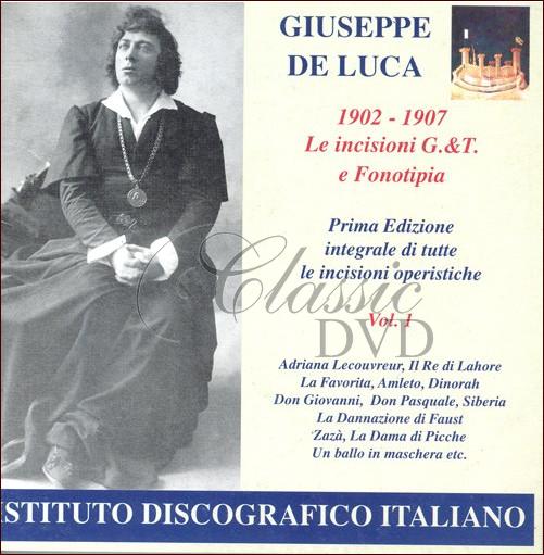 GIUSEPPE DE LUCA: Opera Arias (2CD)