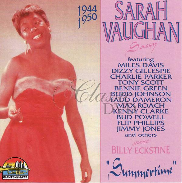 SARAH VAUGHAN: Summertime (CD)