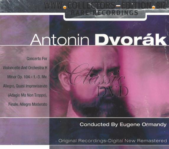 DVOŘÁK Concerto For Violoncello And Orchestra H Minor Op. 104 / Concerto For Cello And Orchestra In B Minor Op. 104 (CD)
