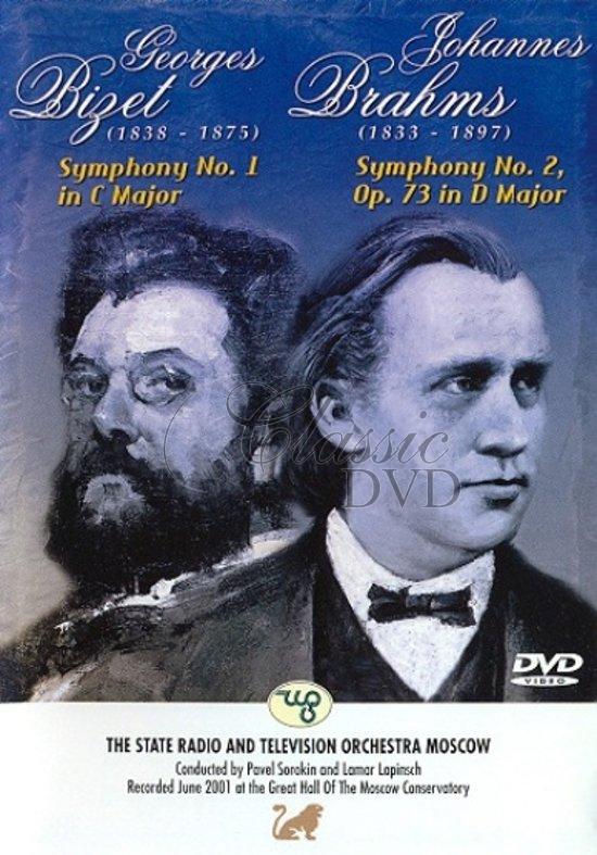 BIZET Symphony No. 1 In C Major / BRAHMS Symphony No. 2 Op. 73 In D Major (DVD)