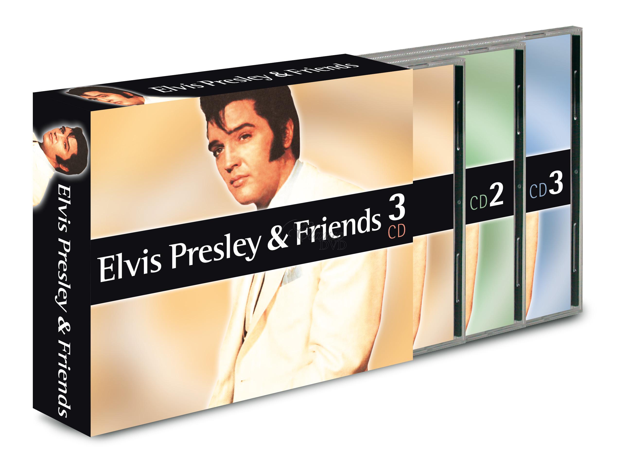 ELVIS PRESLEY & FRIENDS Collection - DÁRKOVÁ EDICE (3CD)