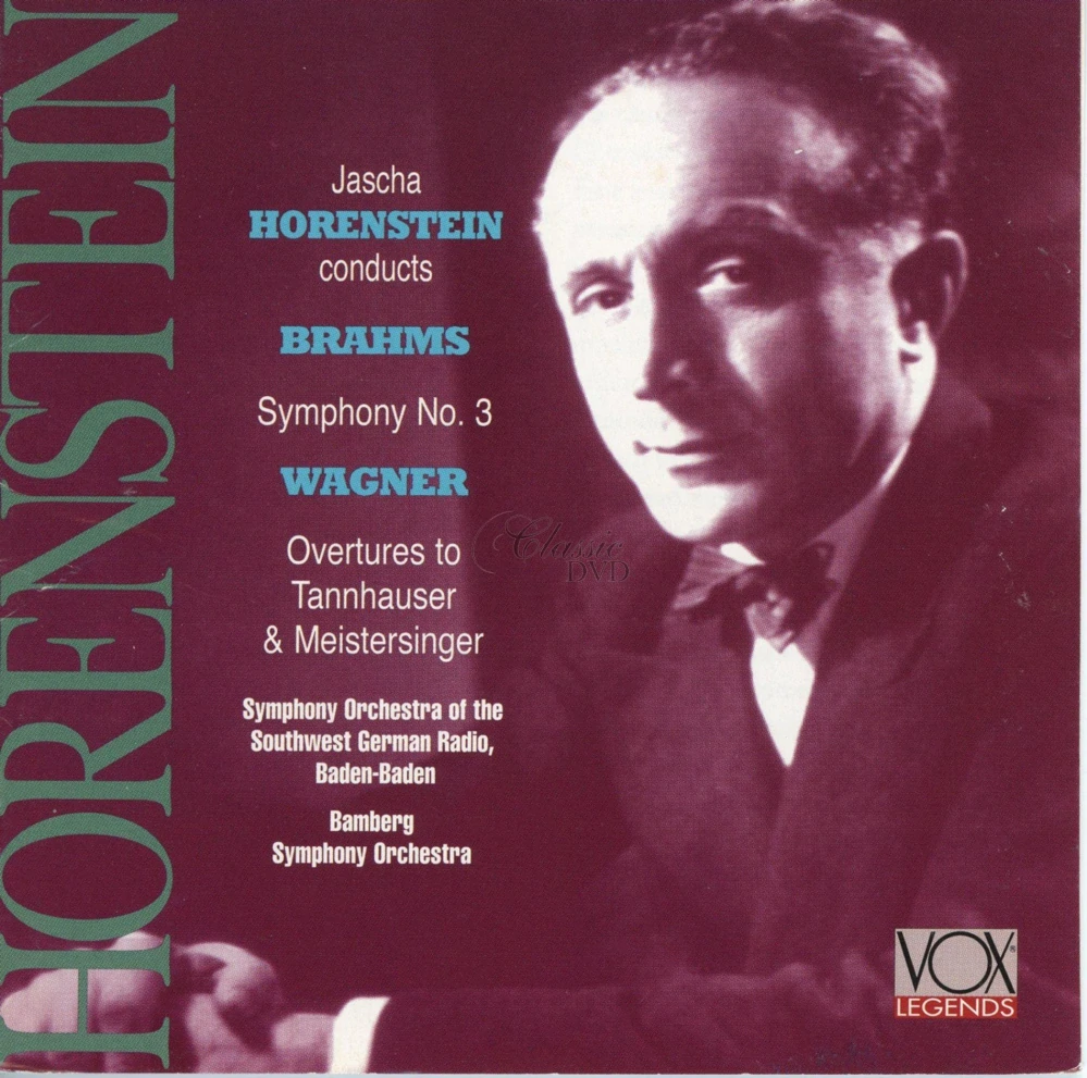 Jascha Horenstein conducts Brahms & Wagner (CD)