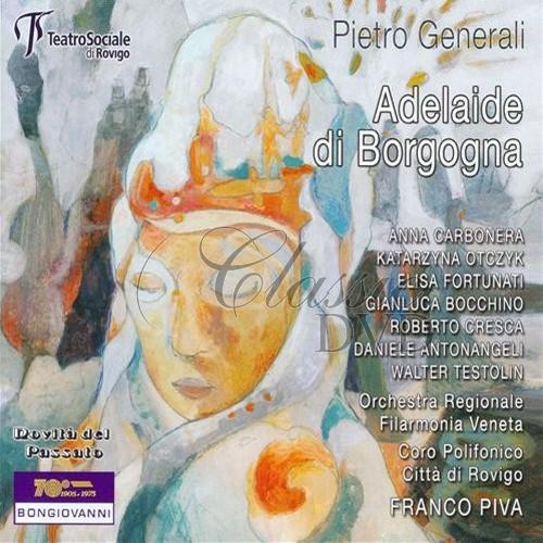 PIETRO GENERALI - Adelaide Di Borgogna (3CD)