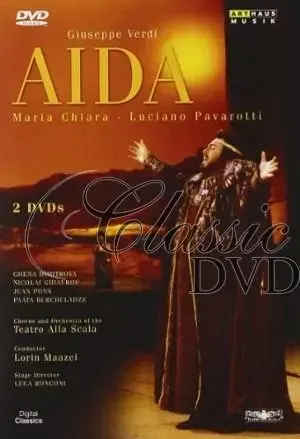 VERDI Aida. Maria Chiara, Ghena Dimitrova, Luciano Pavarotti (2DVD)