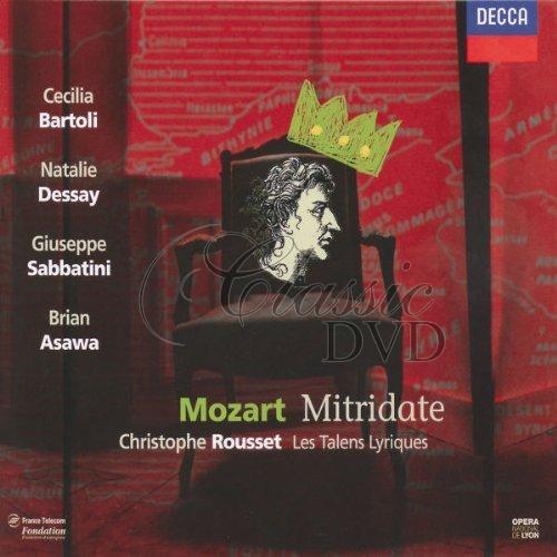 MOZART Mitridate, Re di Ponte. Natalie Dessay, Cecilia Bartoli, Brian Asawa, Giuseppe Sabbatini (3CD)