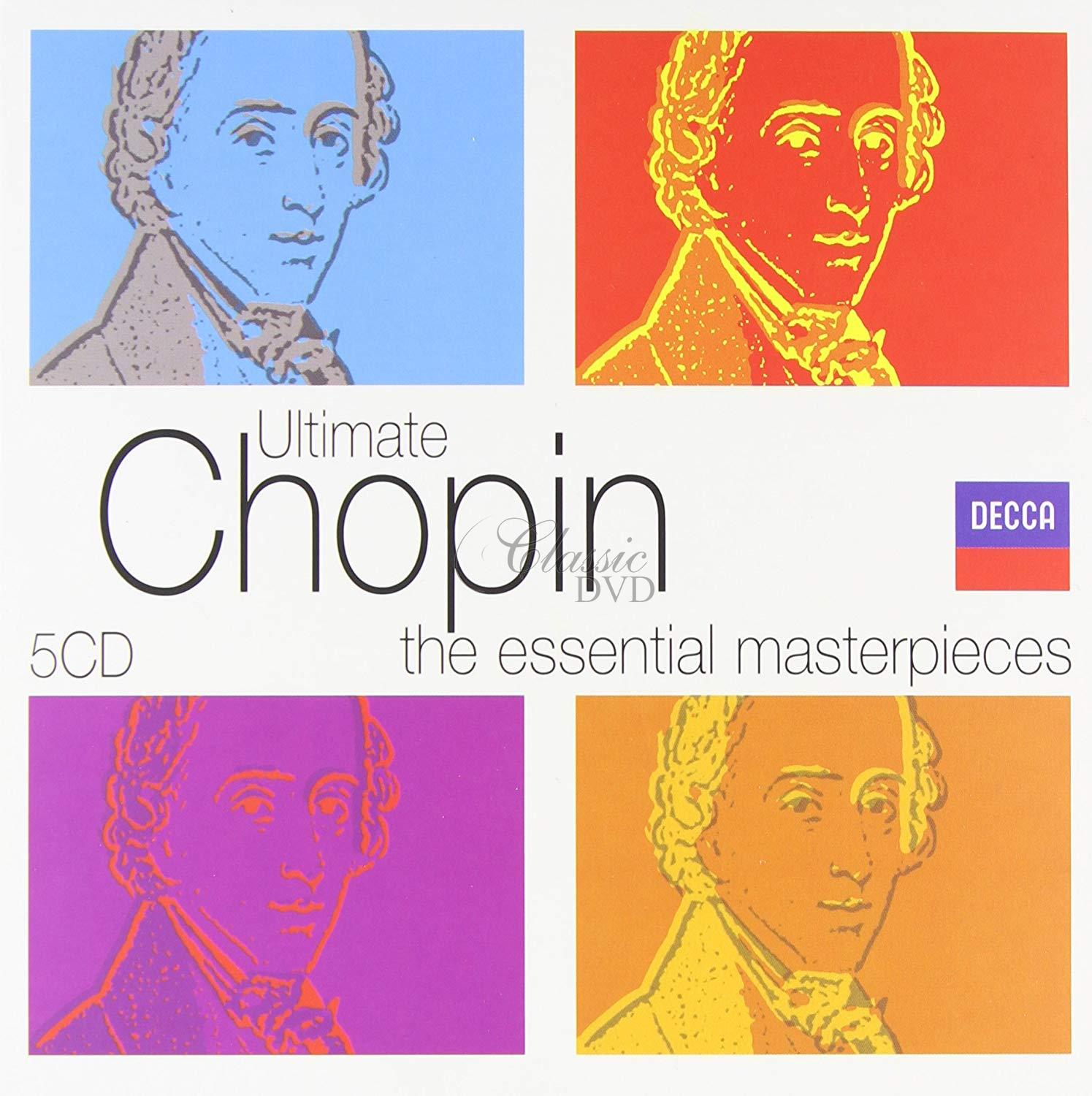 CHOPIN - Ultimate Chopin DÁRKOVÁ EDICE (5CD)