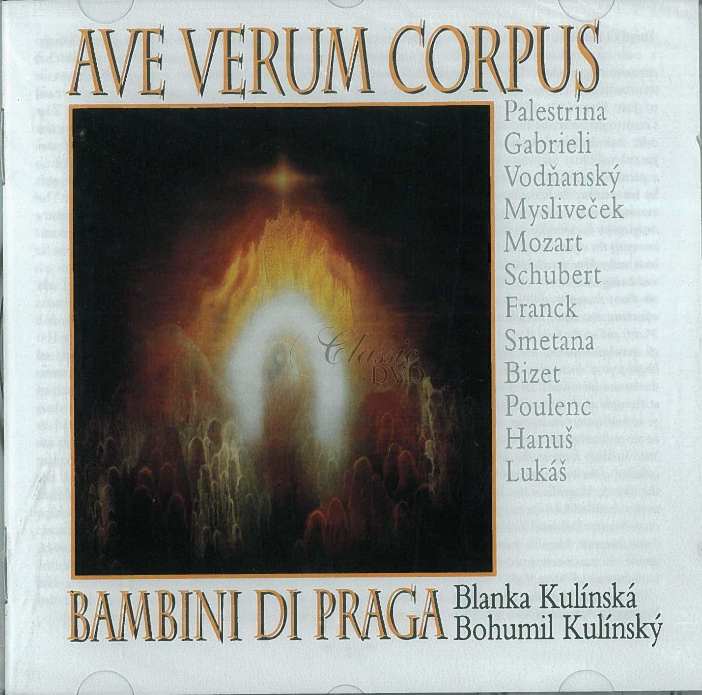 PALESTRINA.GABRIELI.VODNANSKY.MYSLIVECEK: Ave Verum Corpus. Bambini Di Praga (CD)