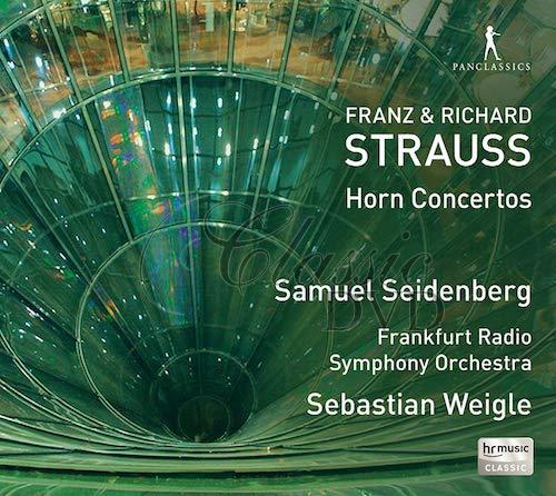 Franz & Richard Strauss: Horn Concertos. Samuel Seidenberg (CD)