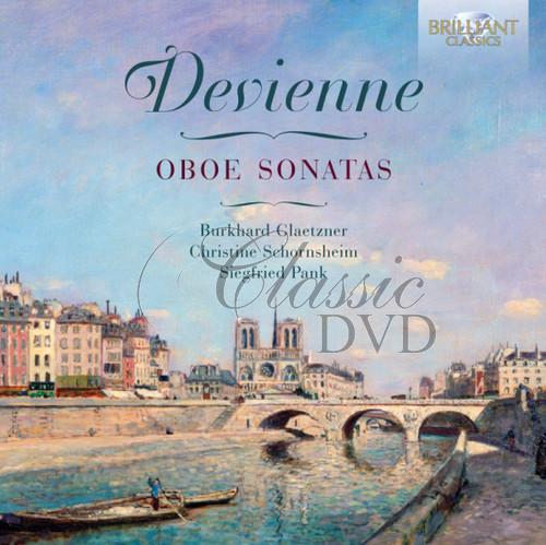 FRANCOIS DEVIENNE Oboe Sonatas. Burkhard Glaetzner (CD)
