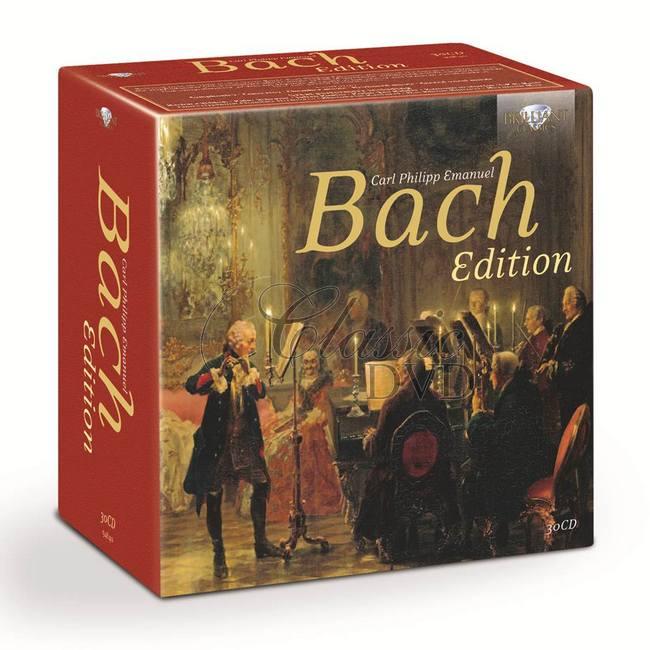 C.P.E. BACH EDITION - SBĚRATELSKÁ DÁRKOVÁ EDICE (30CD)