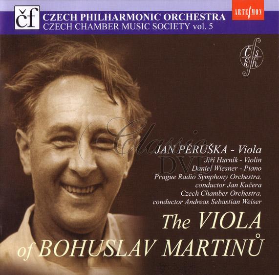 Viola B. Martinů - J. Pěruška (CD)
