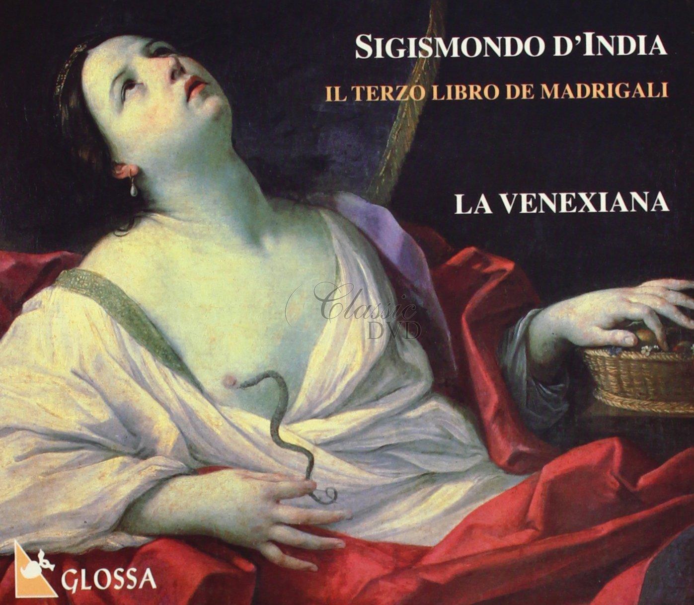 Sigismondo D'India : Il terzo libro de madrigali (CD)