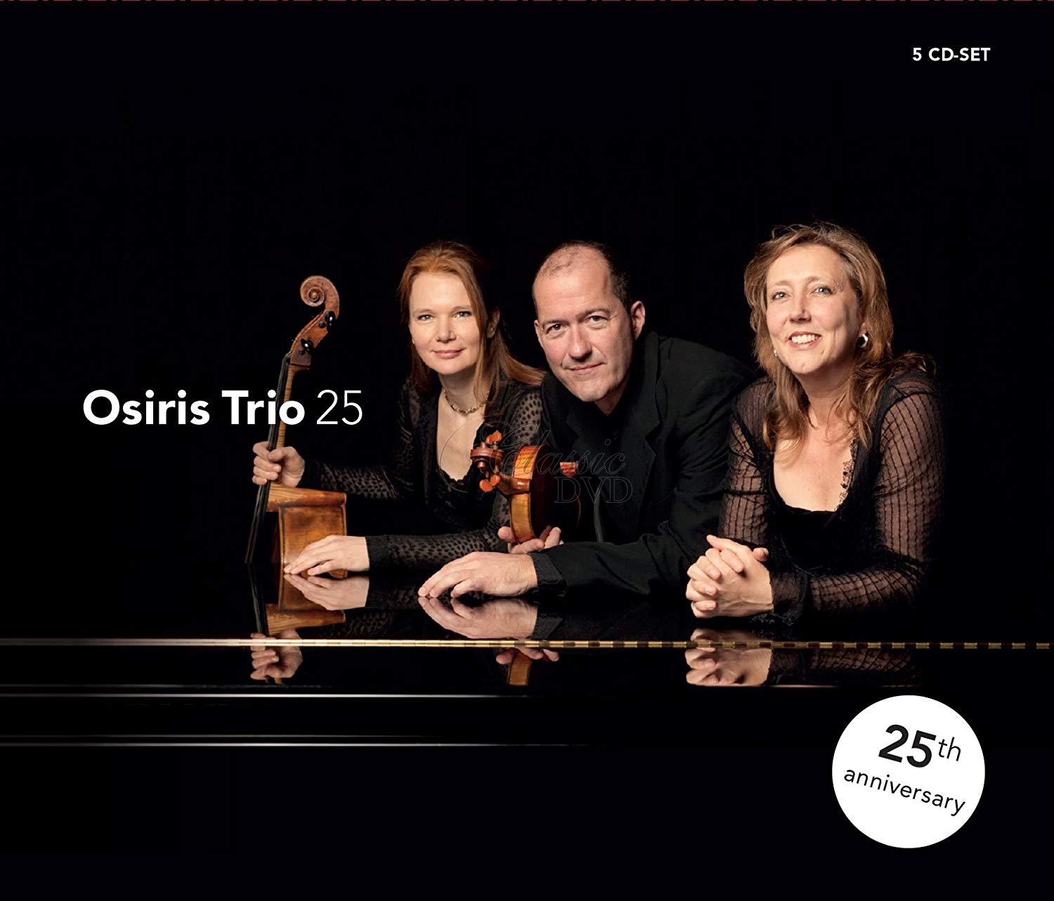OSIRIS TRIO: 25TH ANNIVERSARY. (5CD)