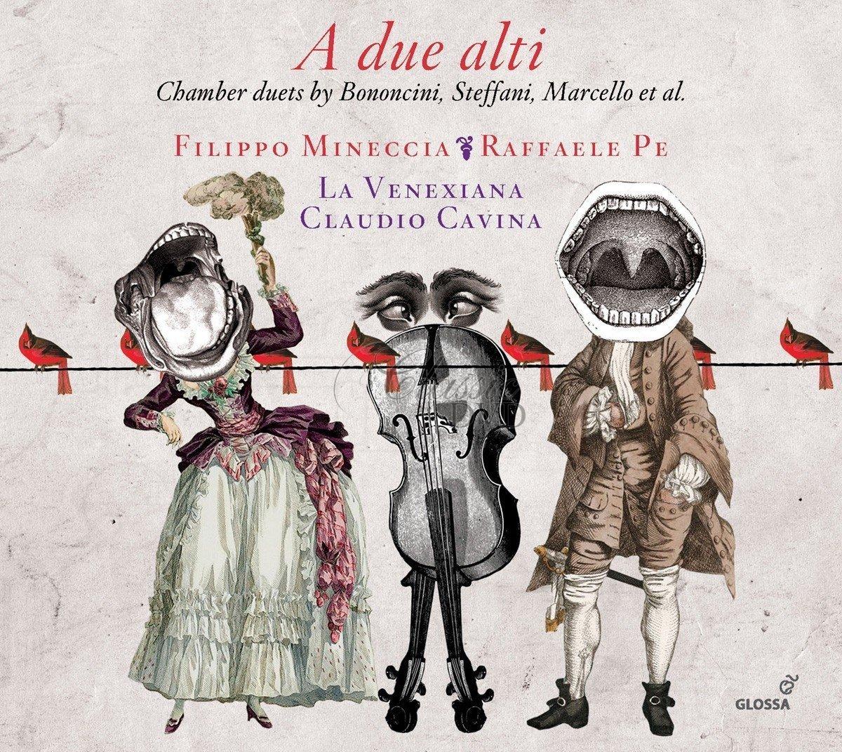 A DUE ALTI Chamber duets and solo cantatas (CD)