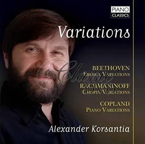 Variations: Beethoven, Copland, Rachmaninoff. Alexander Korsantia (CD)