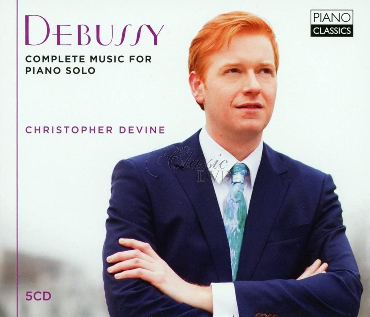 Debussy: Complete Music for Piano Solo. Christopher Devine (5CD)
