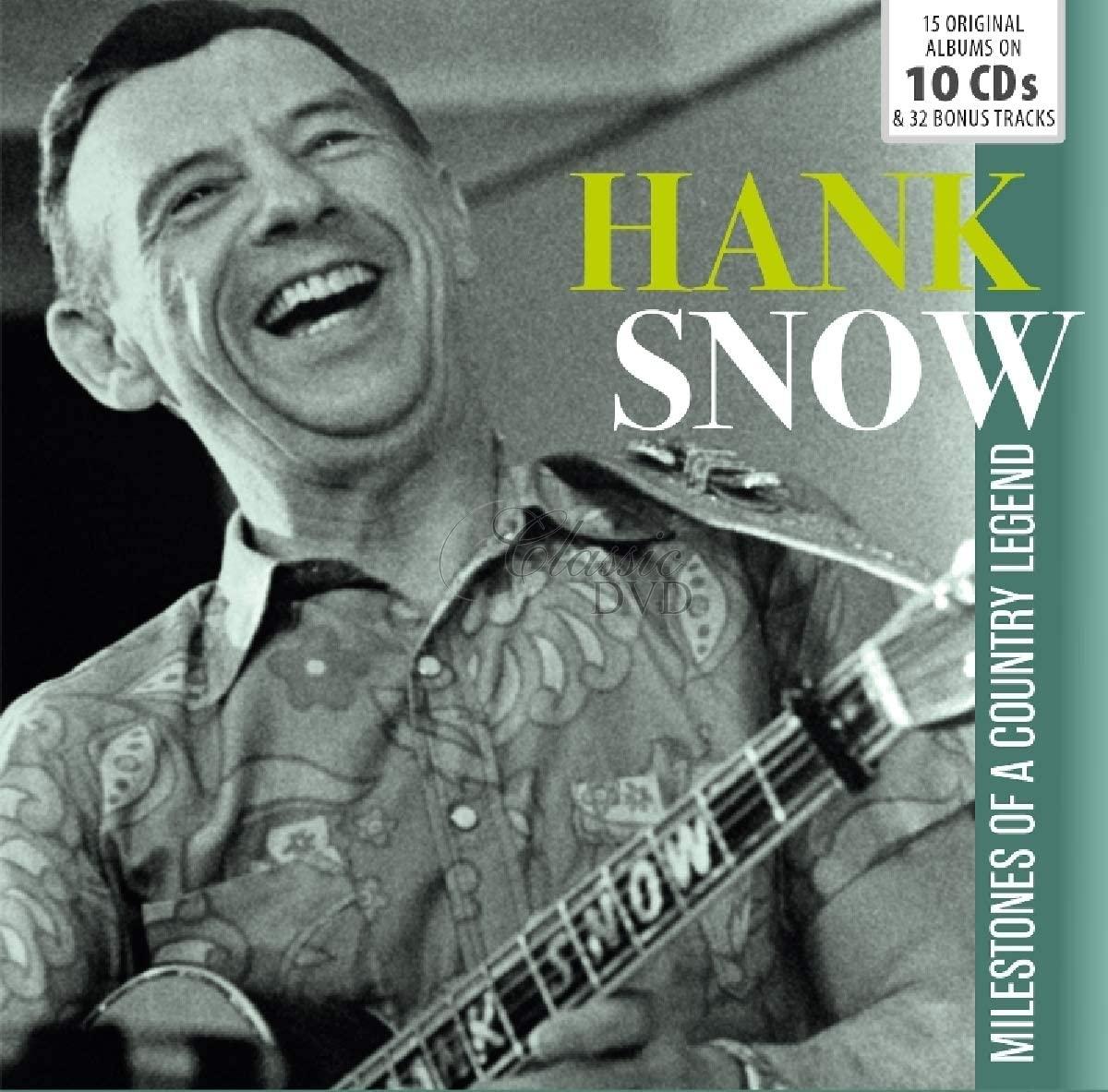HANK SNOW Milestones of a Country Legend / 15 Original Albums + Bonus Tracks (10CD)