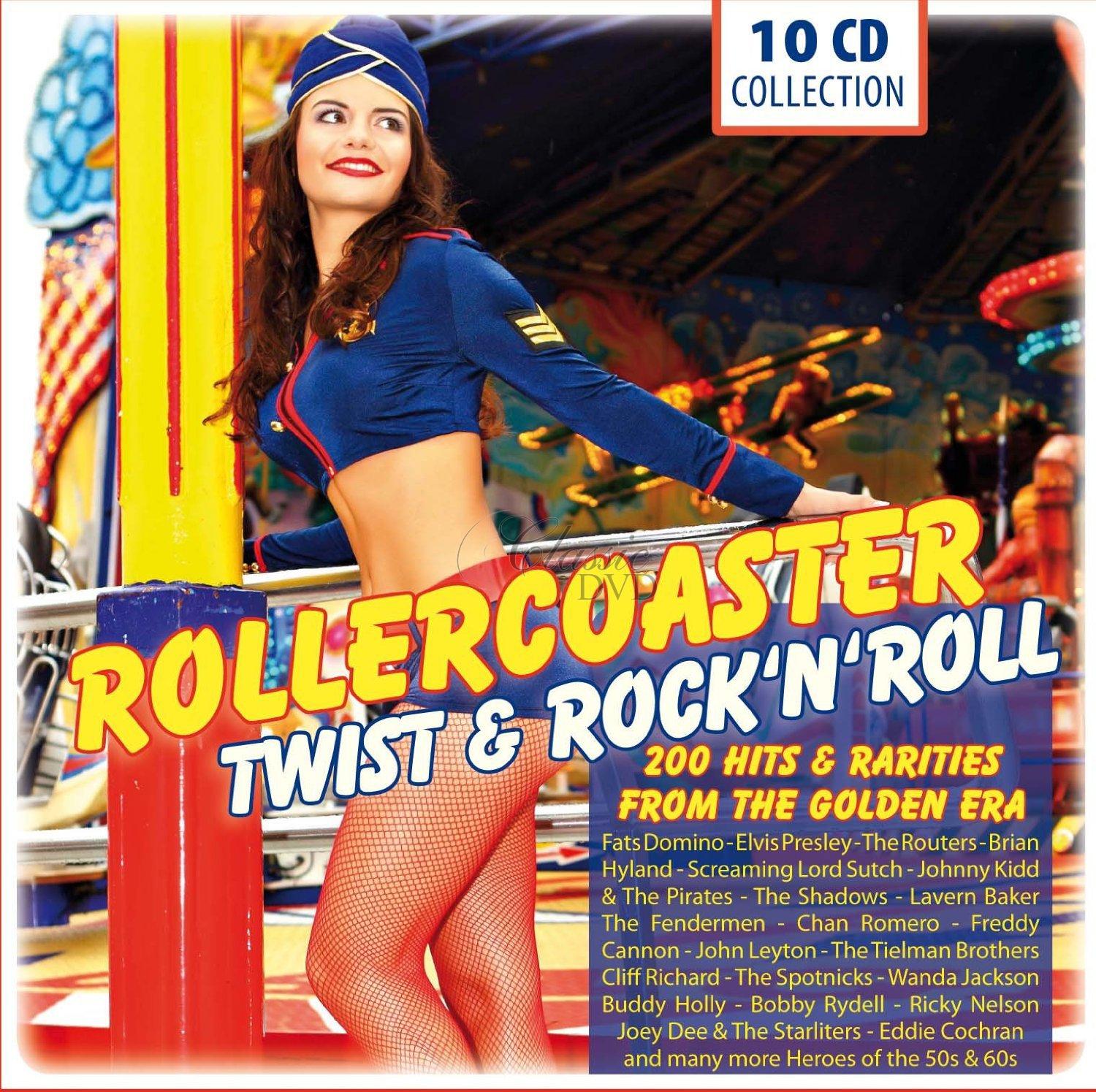 Rollercoaster Twist & Rock'N'Roll - 200 Hits & Rarities (10CD)