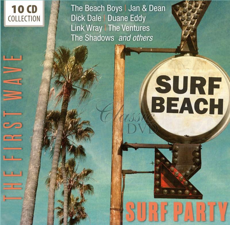 Surf Beach Party - The First Wave - DÁRKOVÁ EDICE (10CD)