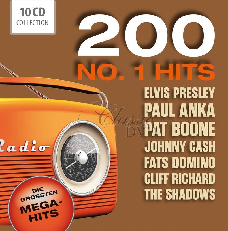 200 No.1 Hits - DÁRKOVÁ EDICE (10CD)