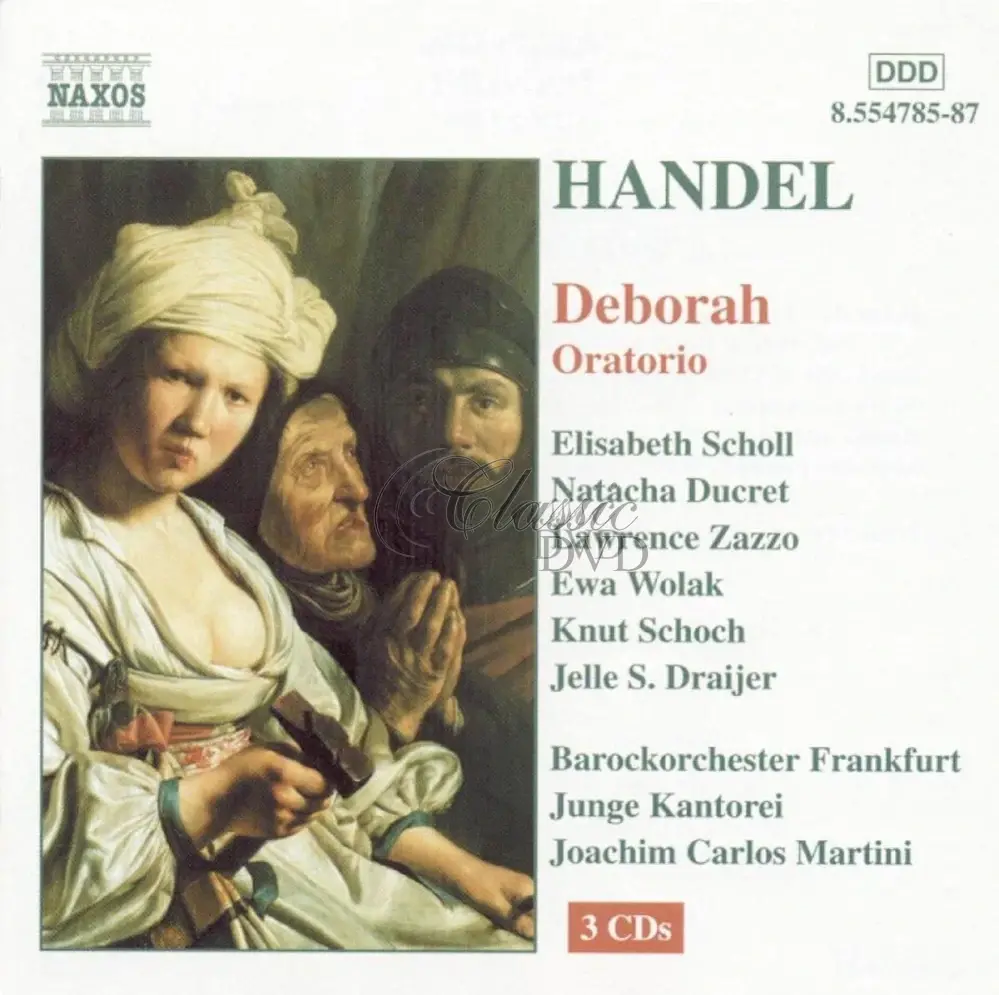 HANDEL: Deborah Oratorio (3CD)