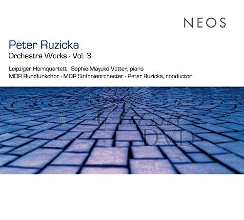 Peter Ruzicka: Orchestra Works, Vol.3 MDR Sinfonieorchester (CD)