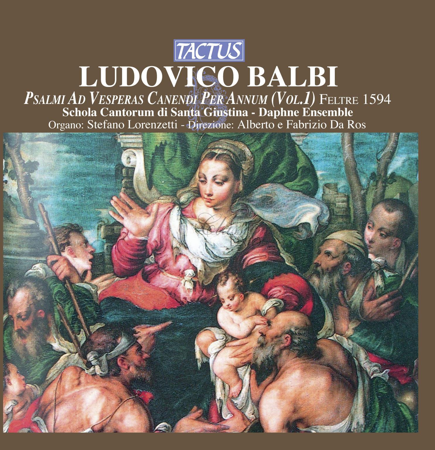 Lodovico Balbi - Psalmi ad Vesperas Canendi per Annum (CD)