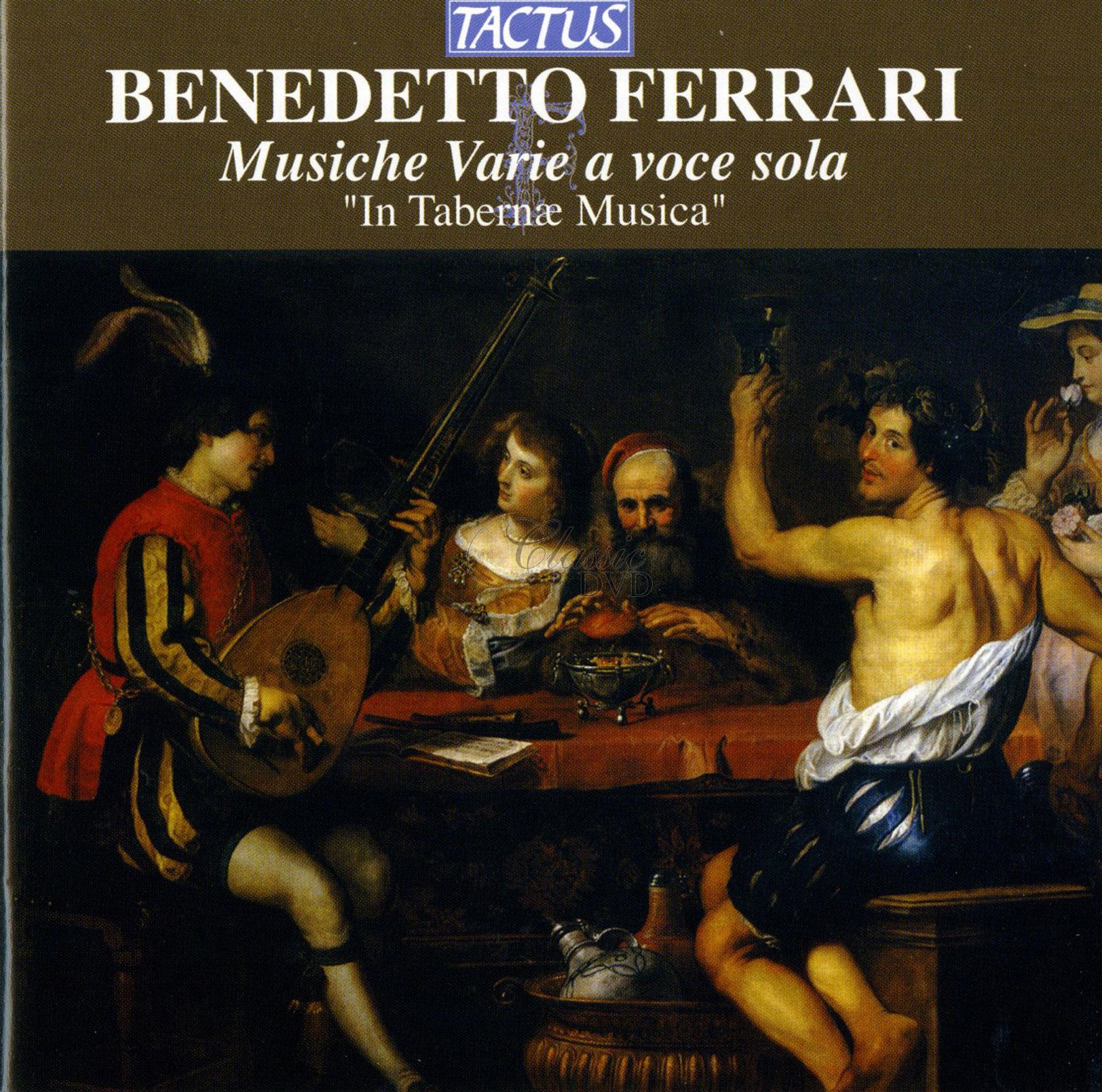 Benedetto Ferrari - Musiche varie a voce sola (CD)