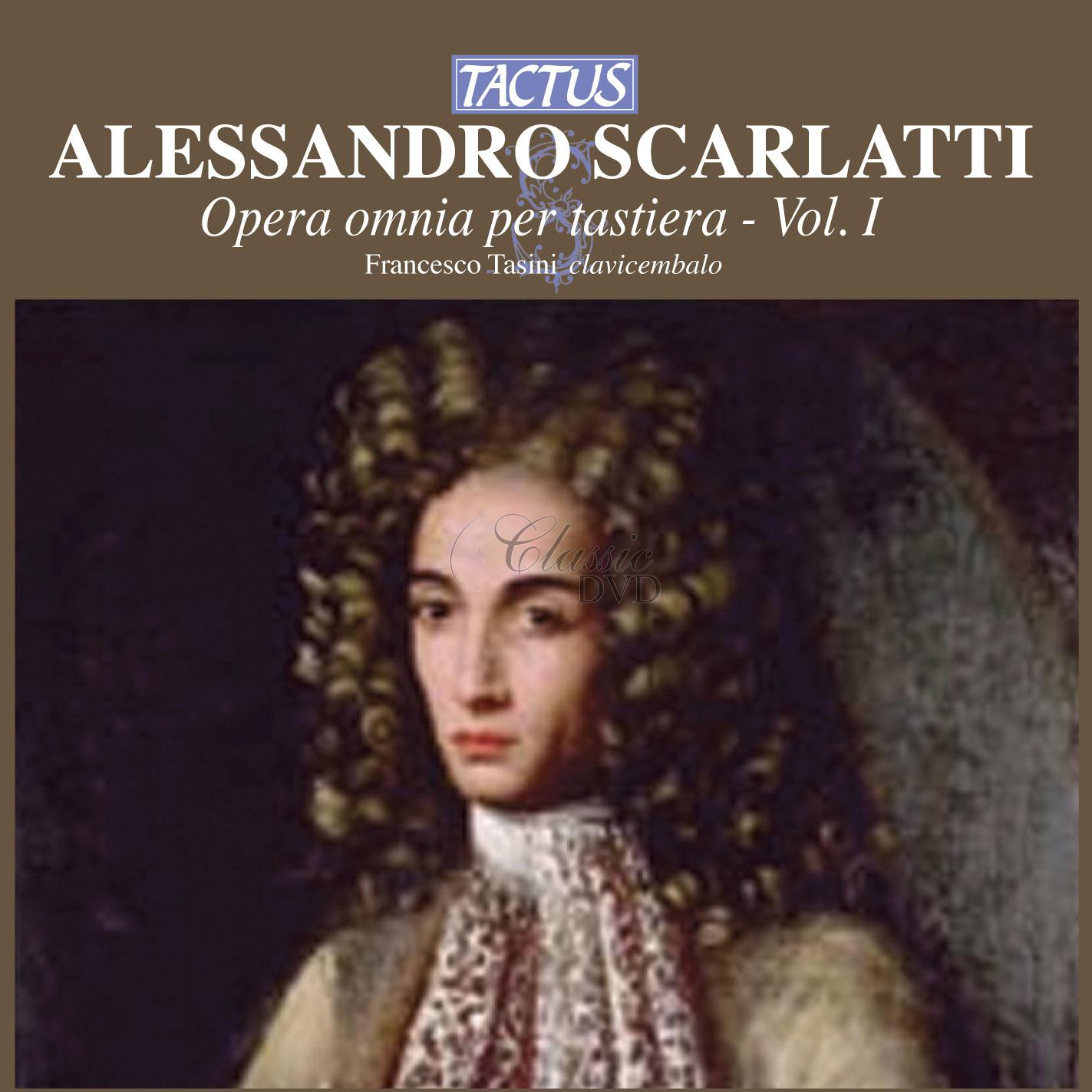 SCARLATTI ALESSANDRO Opera omnia per tastiera – Vol. I (CD)