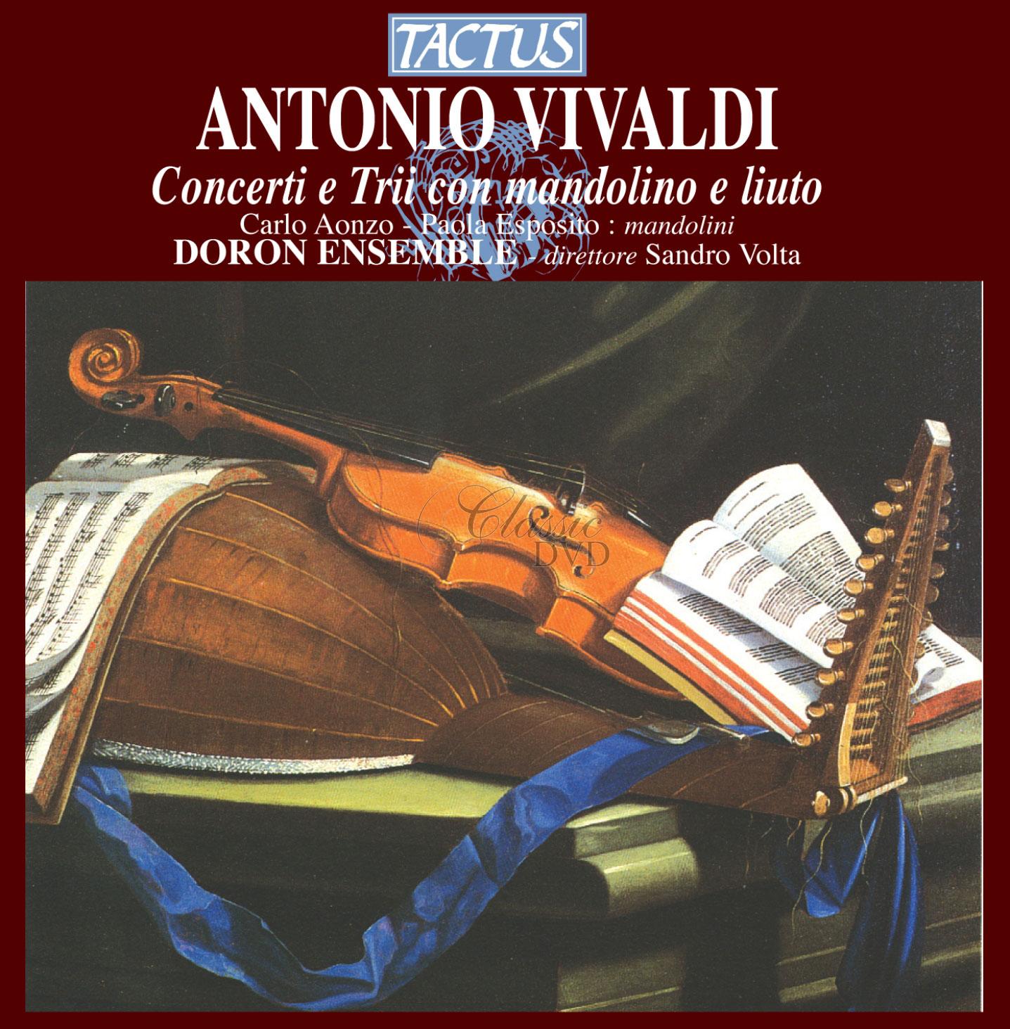 VIVALDI ANTONIO Concerti e trii per mandolino e liuto (CD)