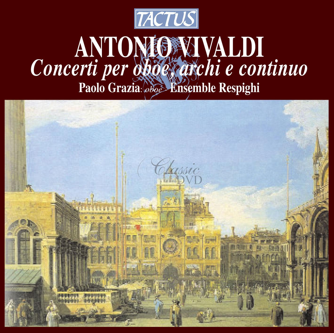 VIVALDI ANTONIO Concerti per oboe, archi e continuo (CD)