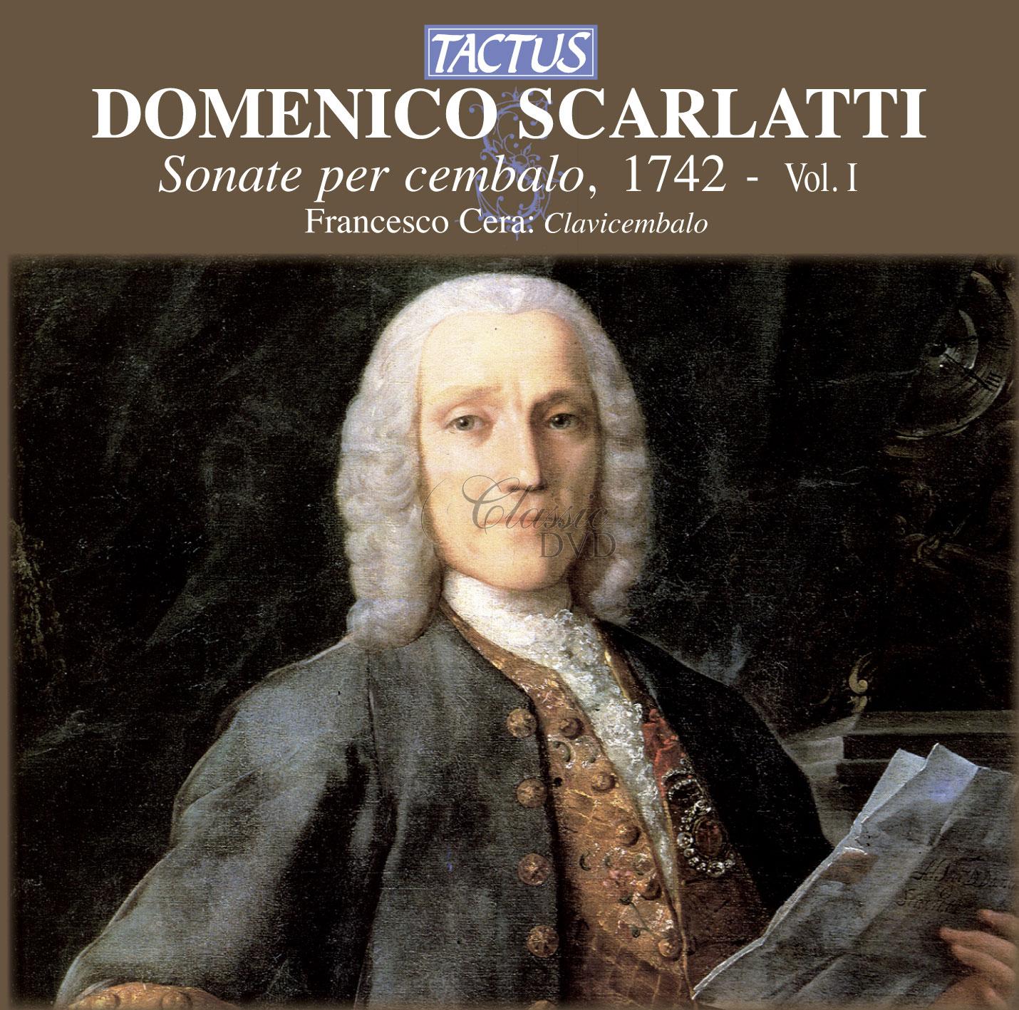 SCARLATTI DOMENICO Sonate per cembalo, 1742 (parte I) (CD)