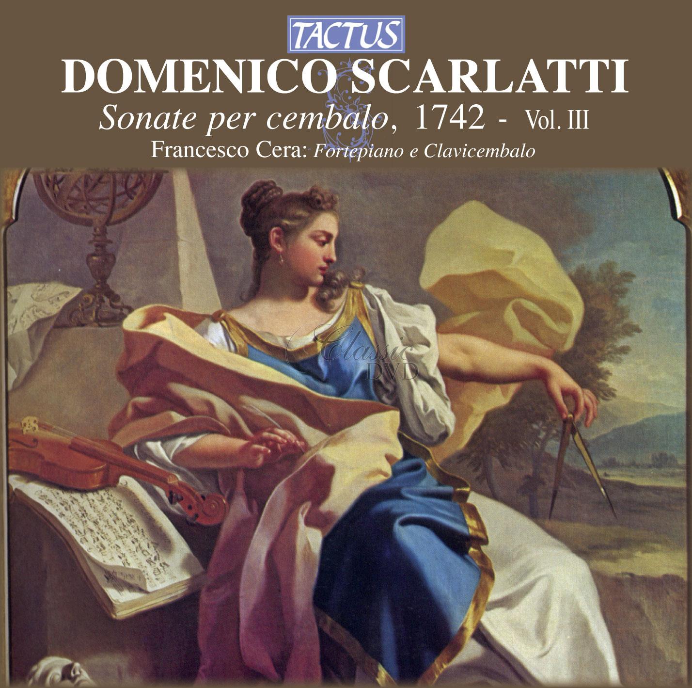 SCARLATTI DOMENICO Sonate per cembalo, 1742 (parte III) (CD)