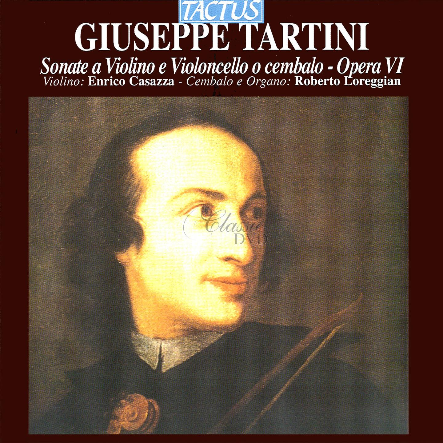 Giuseppe Tartini - Sonate Op. VI, Paris, 1748 (CD)