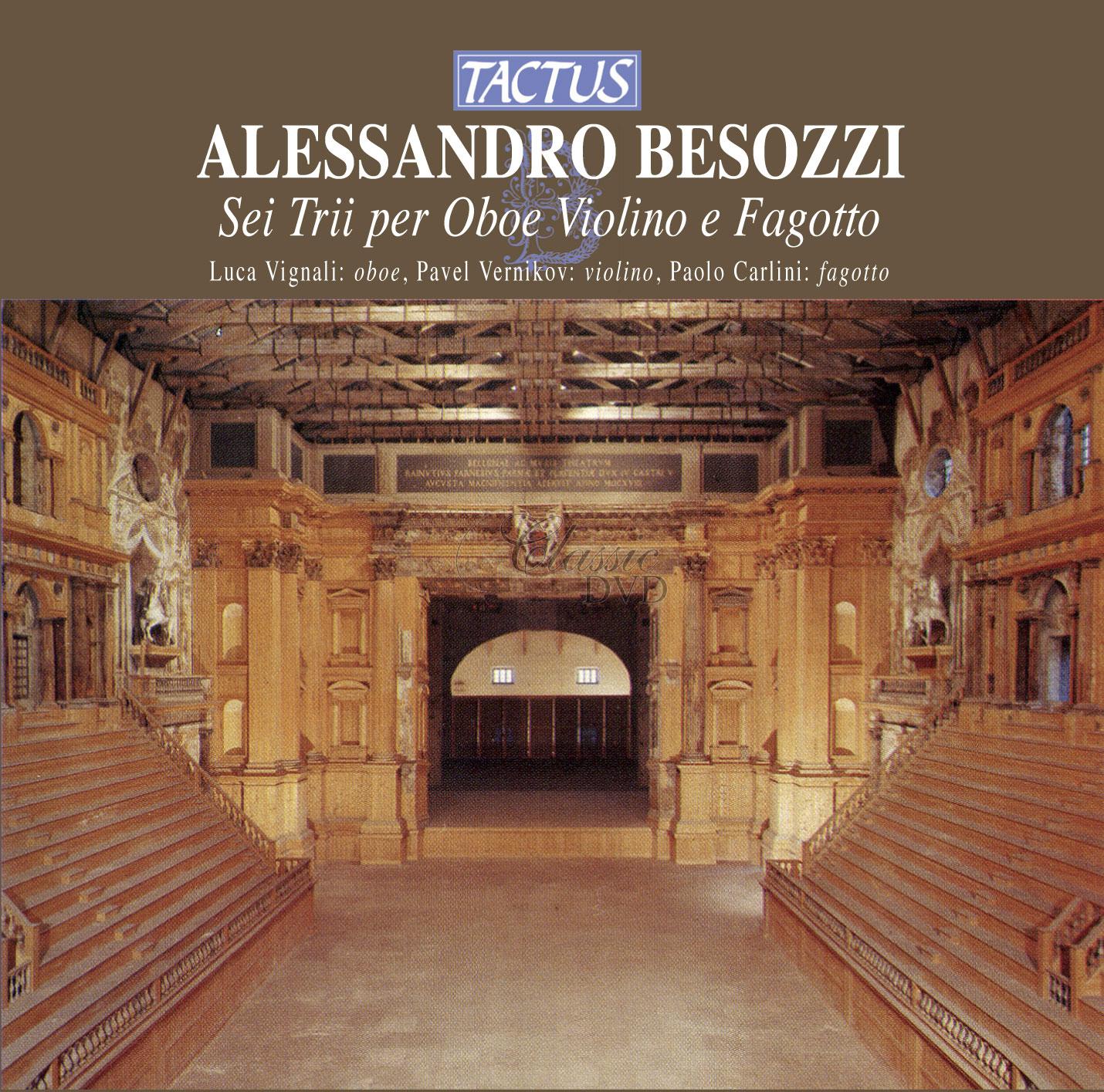 BESOZZI ALESSANDRO Sei Trii per Oboe Violino e Fagotto (CD)