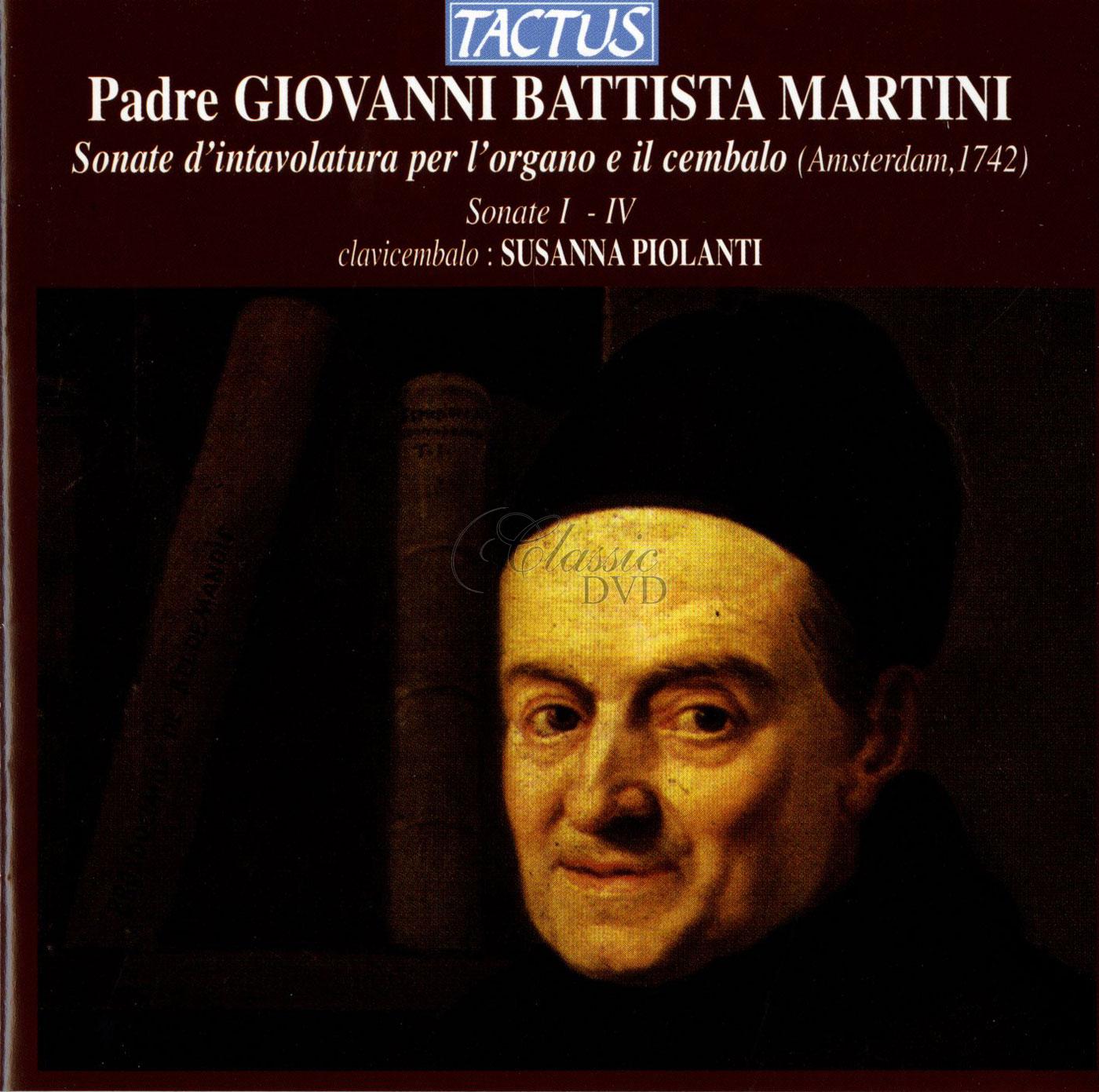 Martini, Giovanni Battista - XII Sonate d’intavolatura per l’organo e il cembalo, 1742 (parte I) (CD)